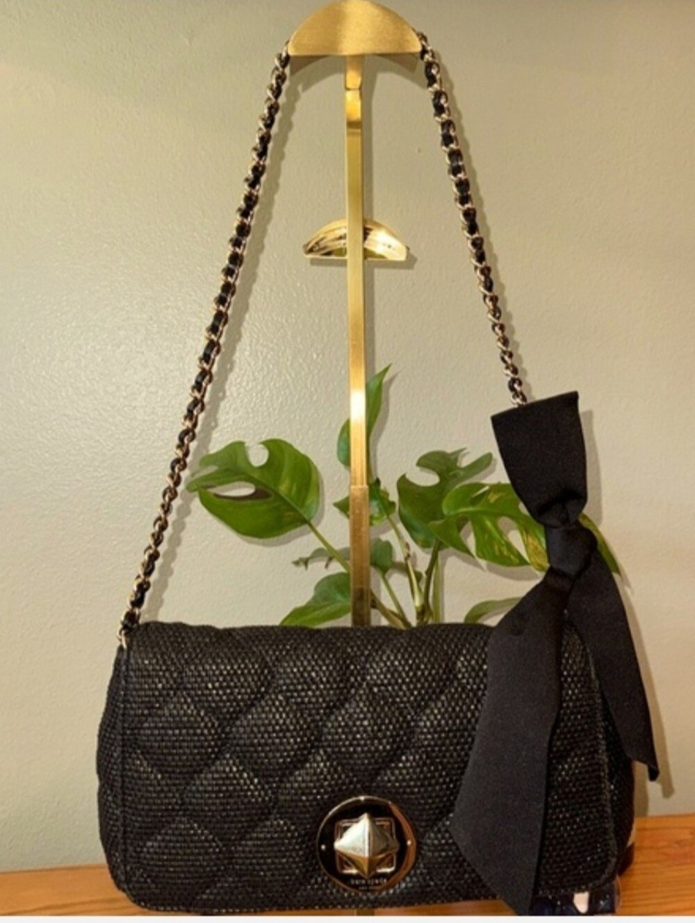 kate spade tweed shoulder bag